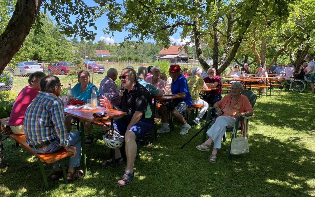 Sommerfest im Vereinsgarten